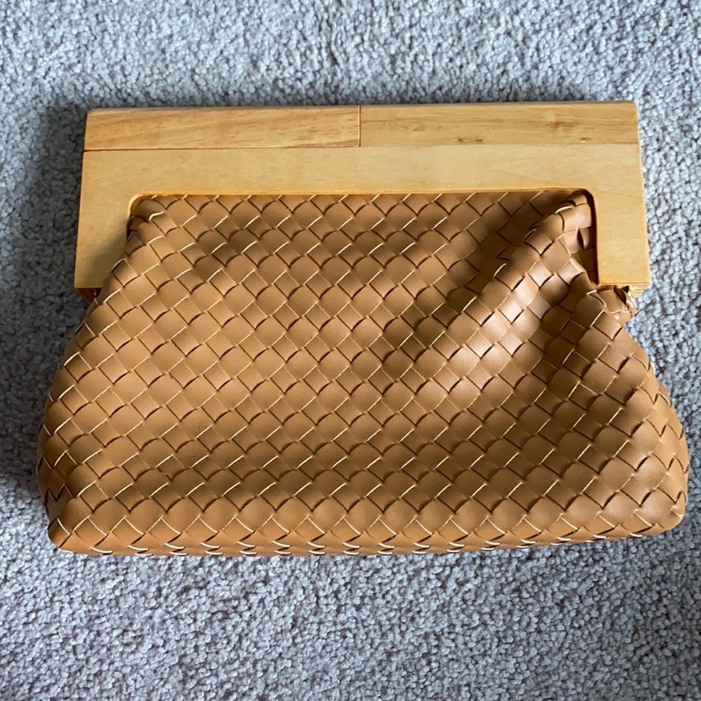 Braided clutch or crossbody bag